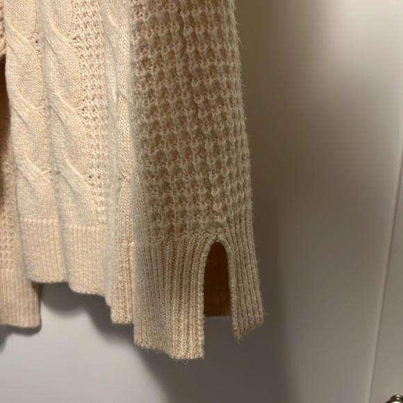 J Crew Cream Cable Knit Sweater - Picture 5 of 5